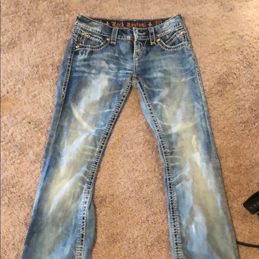 Womens Rock revival jeans